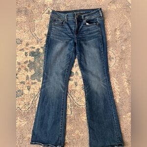 American Eagle Kickboot Jeans Women’s Size 12 Medium Wash Bootcut - AE-A